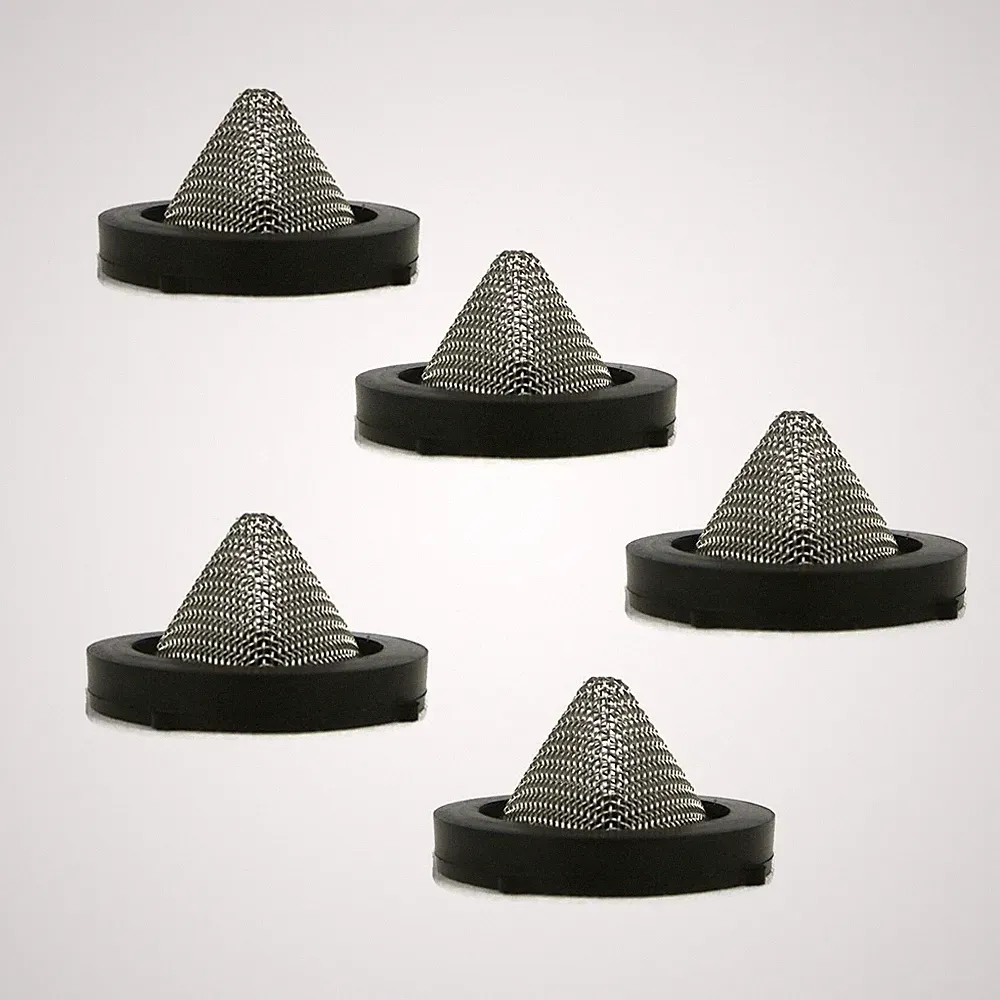 5-Pack - Inlet Tube Screen Filters for Pressure Washer Water Pump Stainless