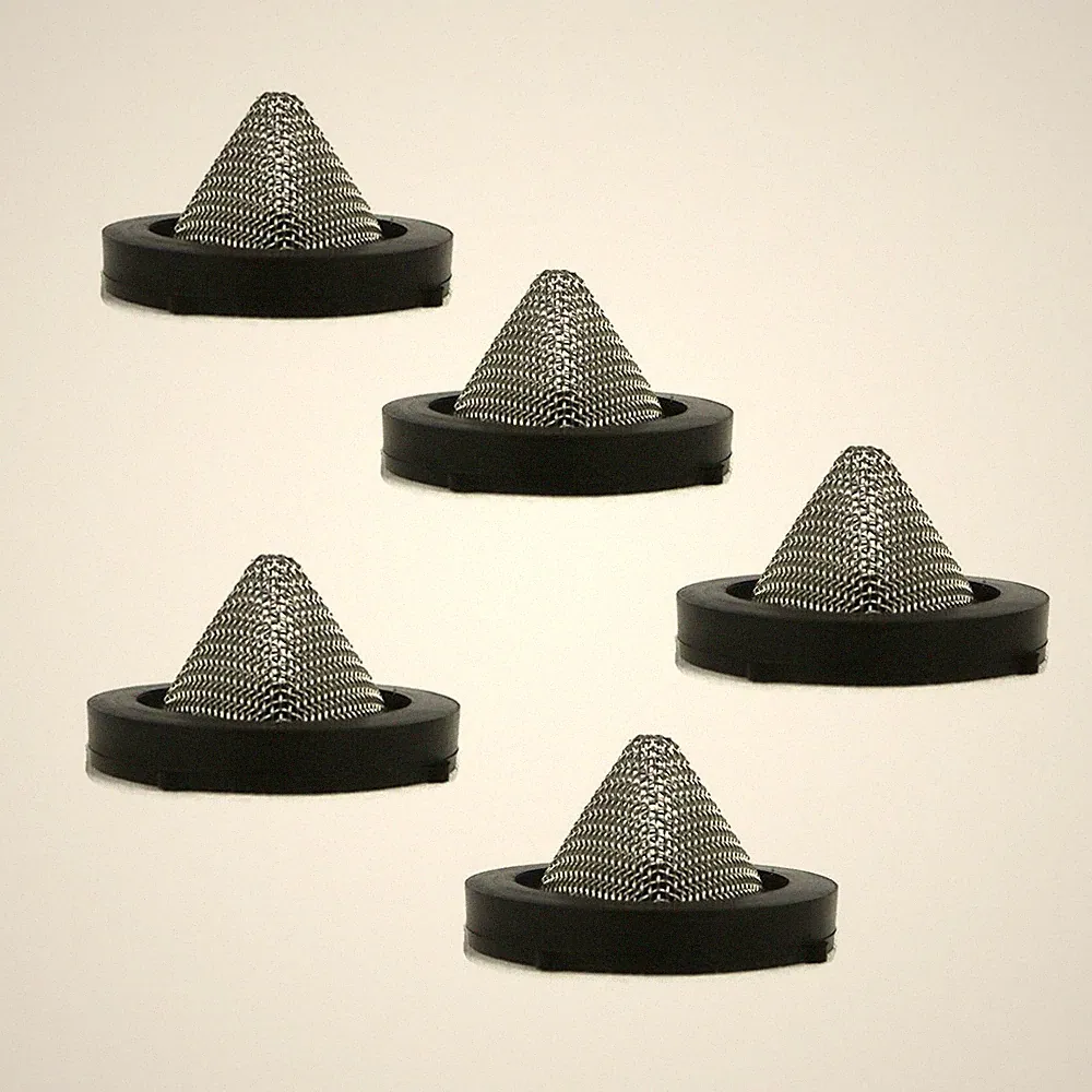5-Pack - Inlet Tube Screen Filters for Pressure Washer Water Pump Stainless