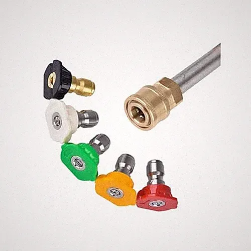 5 Pack Pressure Washer Nozzle Tips Multiple Degrees, 1/4 INCH (2.5 GPM), Power