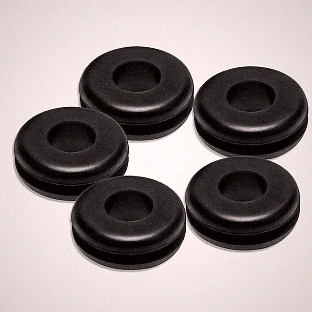 5 PCS Rubber Grommet Pressure Washer Nozzle Tips Holders 7/8 OD X 7/16 ID