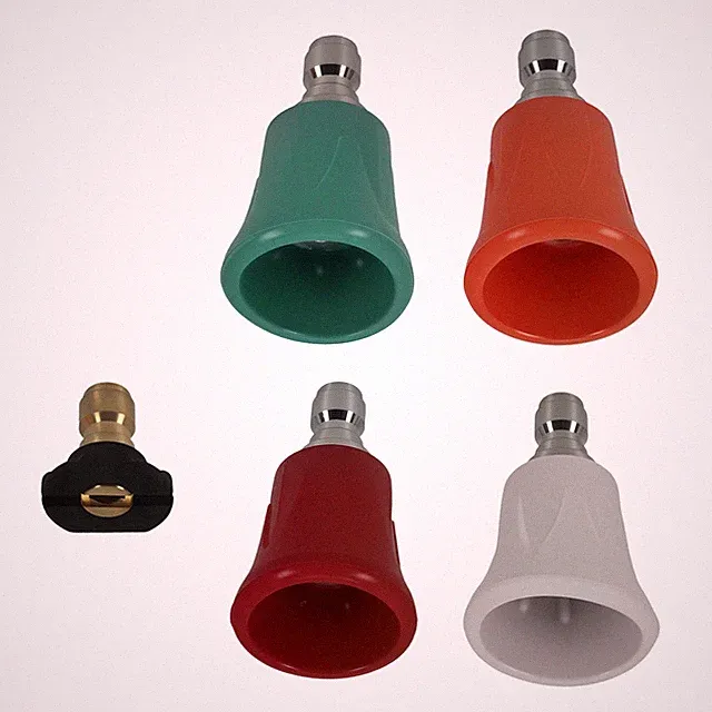 5 Piece Pressure Washer Nozzle Guard Set Tips Quick Connect Stainless Steel