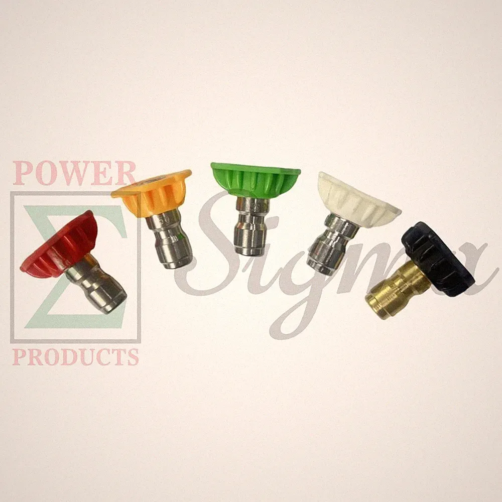 5 Quick Spray Tips Nozzels for RYOBI 3300 PSI 2.4 GPM Pressure Washer RY80589