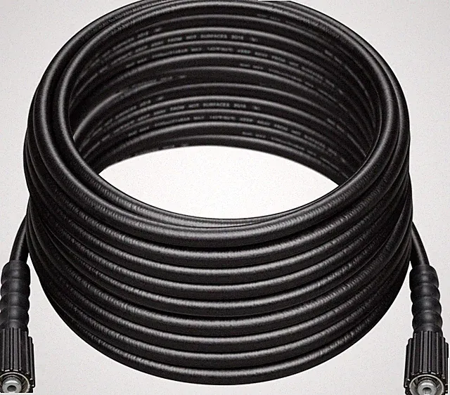 50 Ft PVC Pressure Washer Hose - 3400 Max PSI - for Gas and Electric Pressure Wa