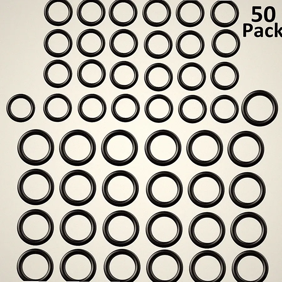 50 Pcs Power Pressure Washer Wands Hoses O-Rings M22 Quick Connect Coupler A681