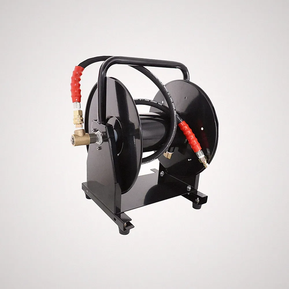 5000 PSI 3/8" x 200' Hose Reel for High Pressure Power Washer and Sewer Jetter