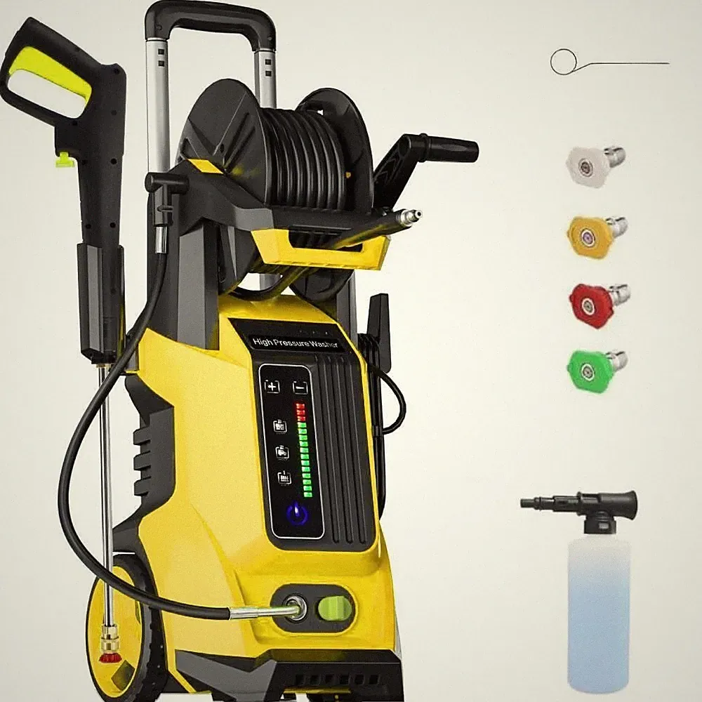 5000 PSI Electric Pressure Washer with Smart Touch Screen for Boats RVs and Home