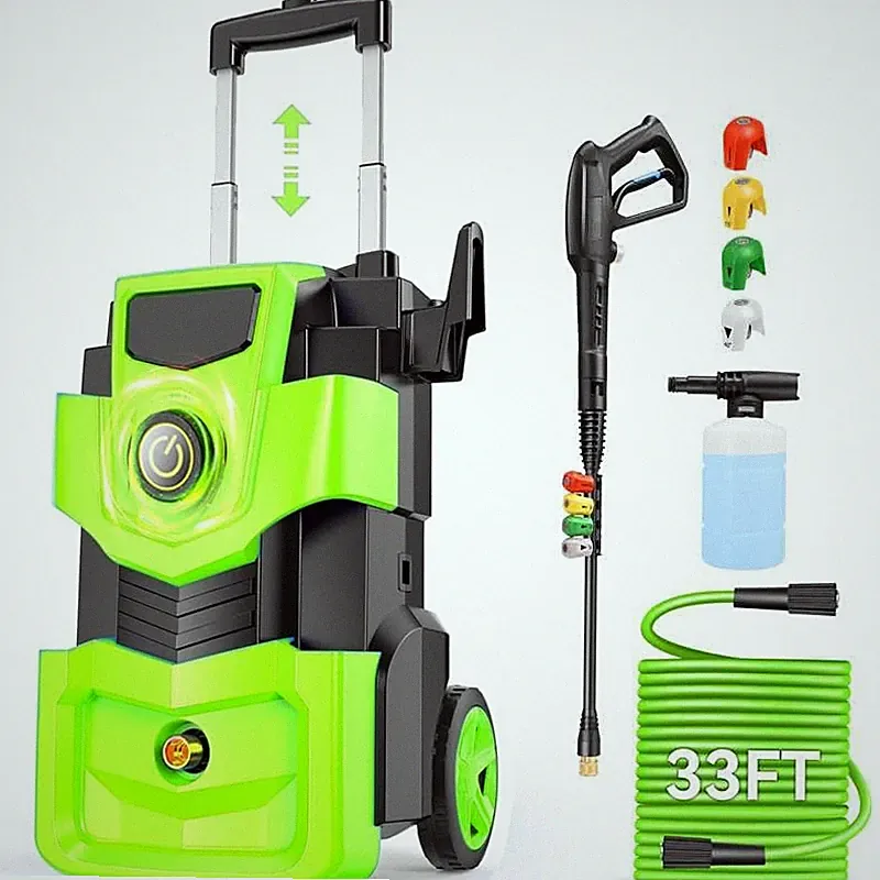 5000 PSI Professional Electric Pressure Washer,4.0 GPM Heavy 20.86in, Green