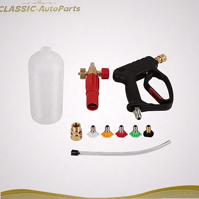 5000 PSI Short High Pressure Washer Gun Foam Cannon Gun Kit for Car Washing