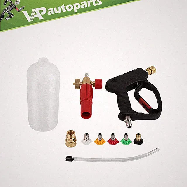 5000 PSI Short High Pressure Washer Gun with Foam Cannon Gun Kit Wholesale