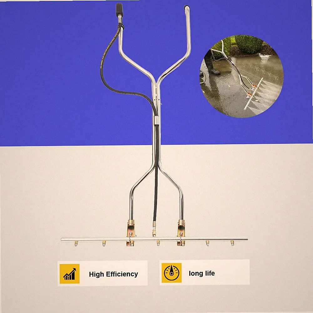 5000PSI 7-Hole Water Broom For Hot and Cold Water Pressure Washer 100x160cm
