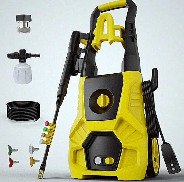 5000PSI PowerWasher with 4 Quick Connect Nozzles, Foam Cannon for Car, Lane, Pat
