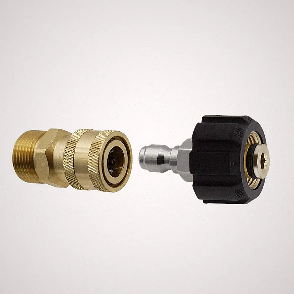 500PSI Pressure Washer Hose Connector Adapter Durable Replacement Parts