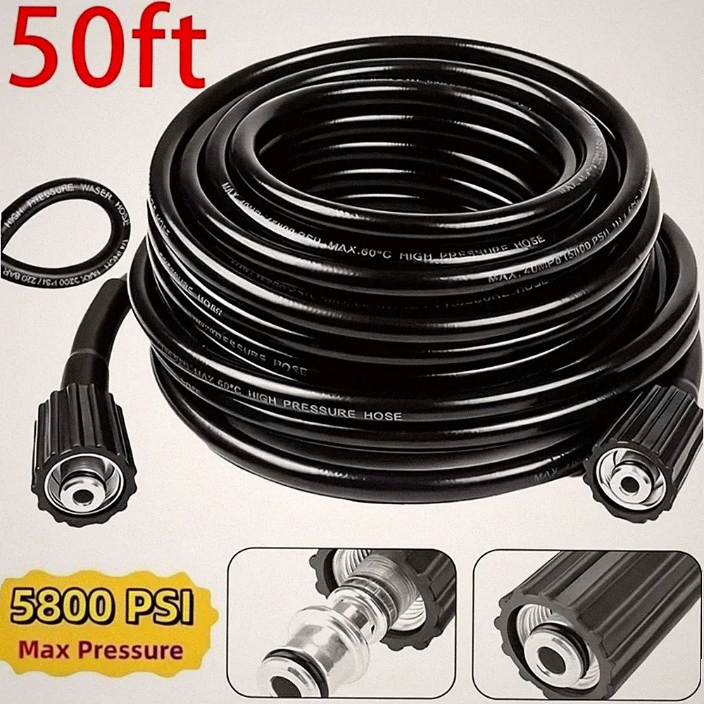 50 Ft Pressure Washer Hose