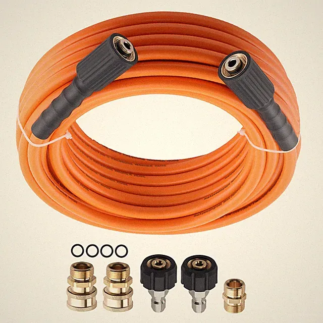 50FT High Pressure Washer Hose for Ryobi Simpson 5800PSI 3/8" Quick Connect