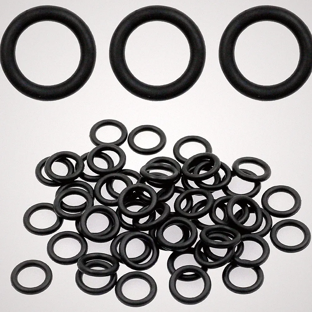 50Pcs Power Pressure Washer O-Rings for 1/4 Inch M22 Quick Connect Coupler (Blac