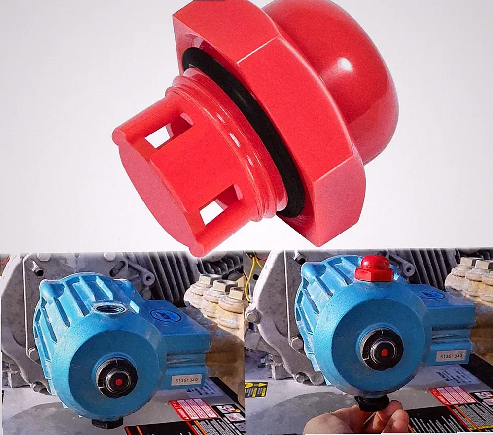 514009761 547961 Oil Fill Cap with O-Ring Seal for Cat Pumps Pressure Washer...