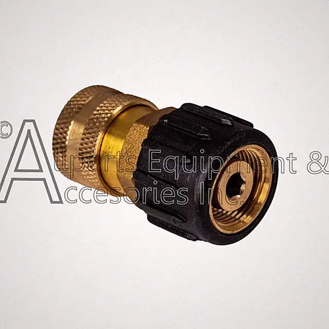 5140139-93 DeWALT OEM Brass 3/8" Female Quick Connect and Female M22 Coupler