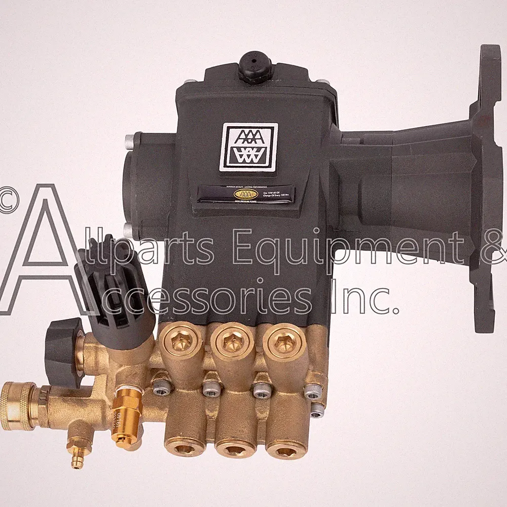 530010 AAA Pressure Washer Pump Triplex 3.5GPM 4000PSI Max 1 Inch Hollow Shaft