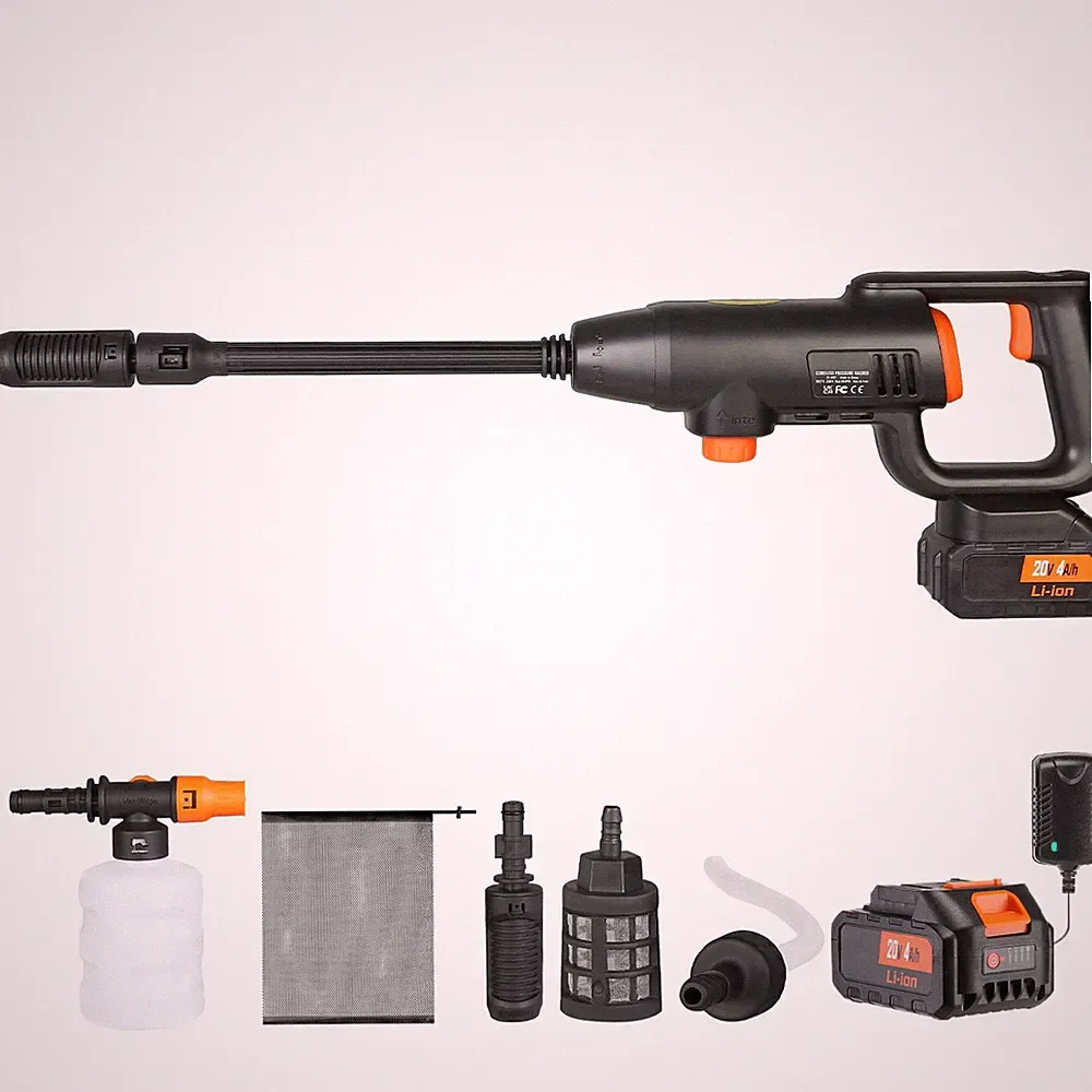 580PSI 1.1GPM Cordless Pressure Washer 4.0Ah Battery 4.2lb