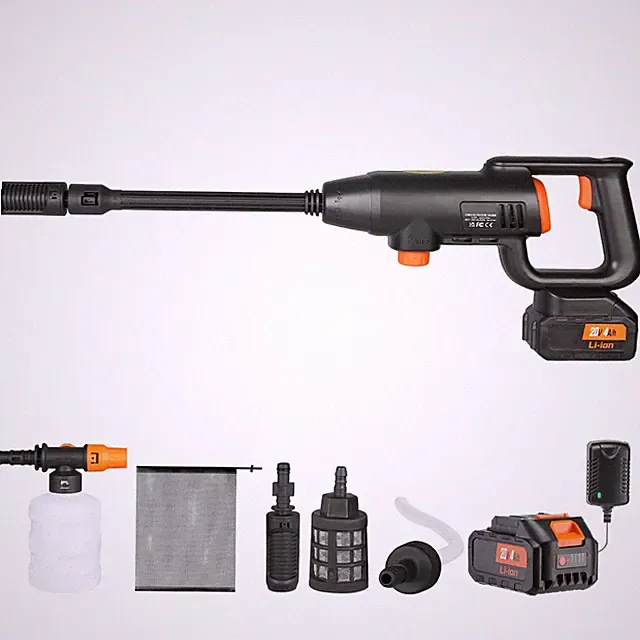 580PSI Cordless 1.1GPM 4.2lb Pressure Washer 4.0Ah Battery