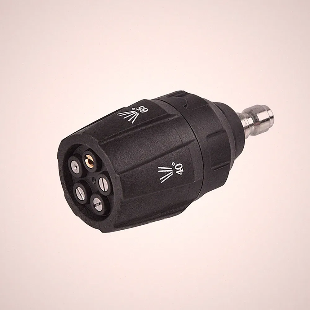 5in1 Adjustable Pressure Washer Nozzle Head Multi Rotating 1/4in Quick Connector