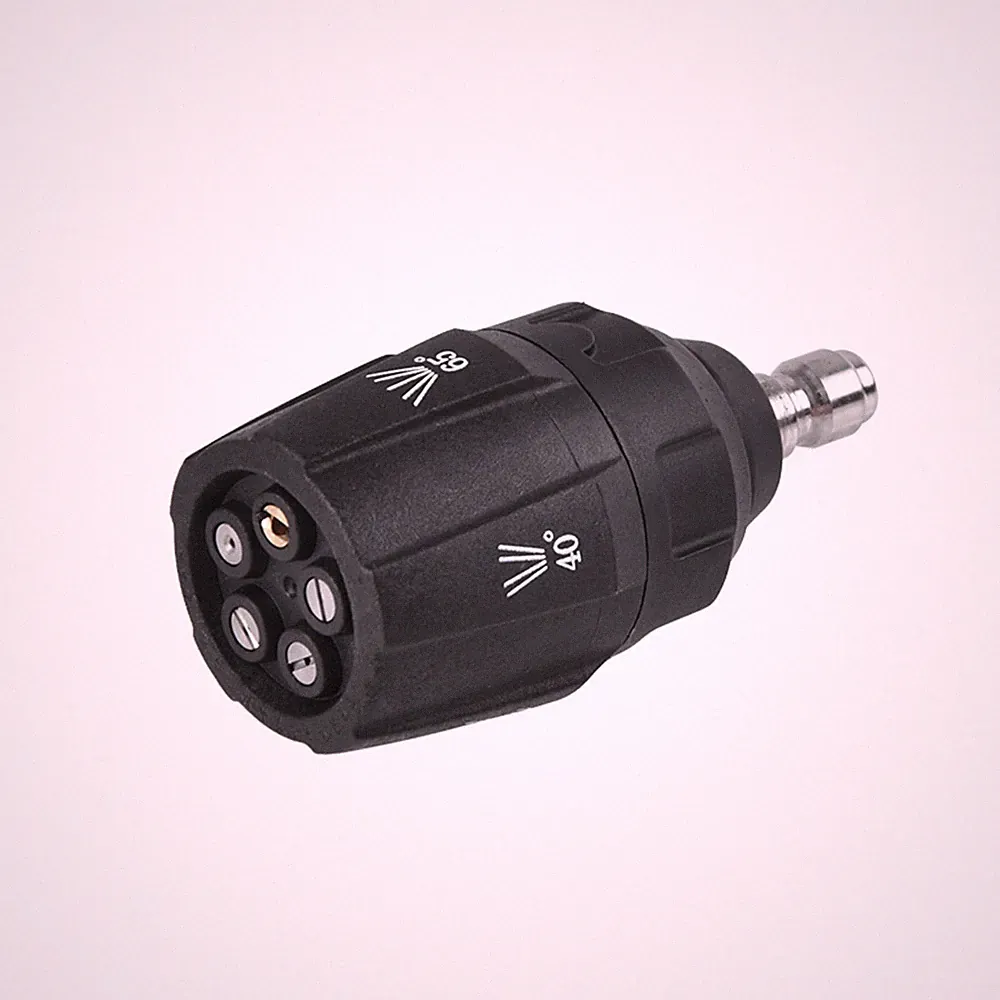 5in1 Adjustable Pressure Washer Nozzle Head Multi Rotating 1/4in Quick Connector