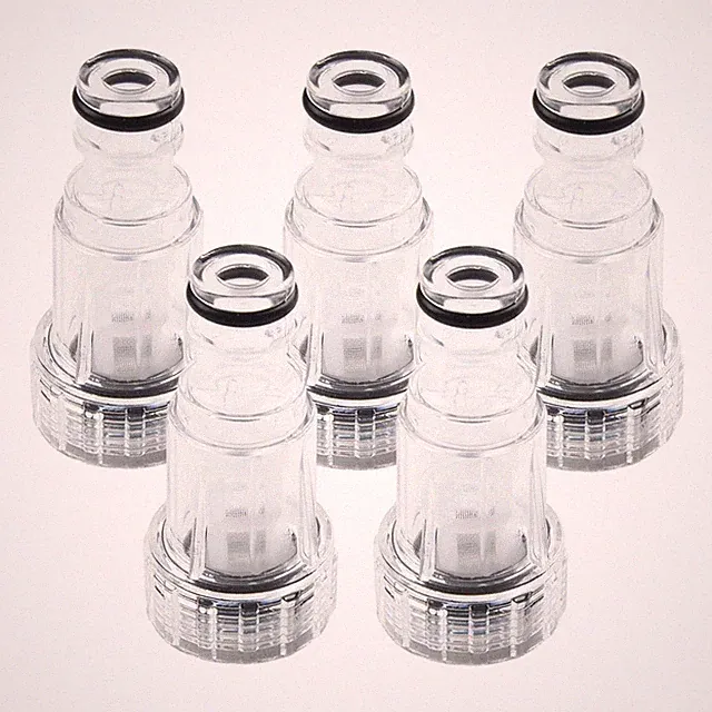 5x High Pressure Washer Water Inlet Filter For Garden Cleaners Hoses 11mm/0.43in