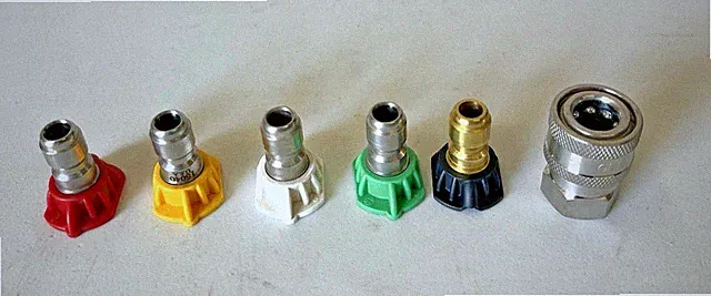 #6.0 Orifice Pressure Washer Nozzle Soap Nozzle 1/4” Stainless Steel Socket NPT