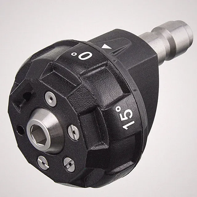 6-in-1 Adjustable Pressure Washer Nozzle 4000 PSI Quick Change Spray Head Tool