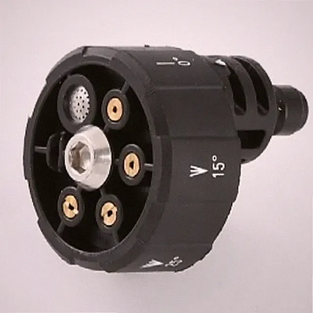 6 in 1 All in One Pressure Washer Nozzle Replaces Multiple Individual Tips