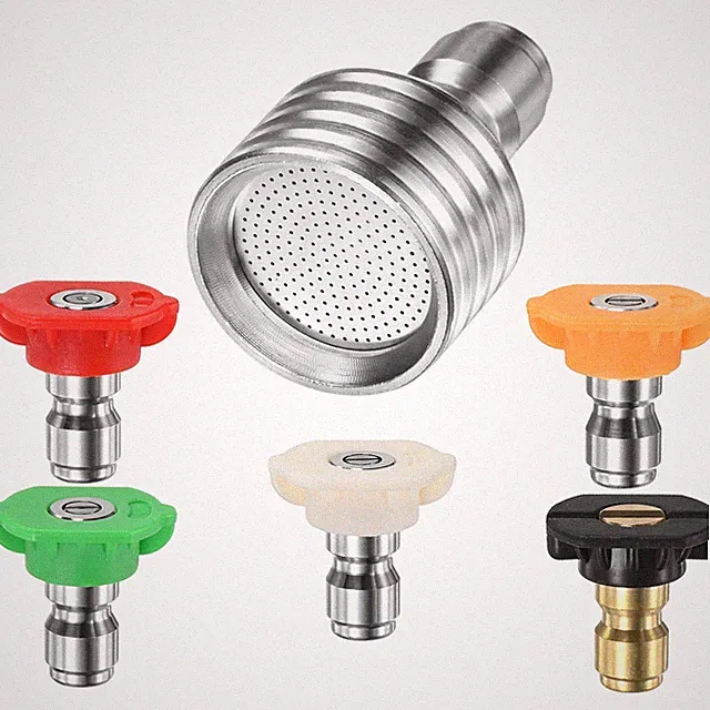 6-Pack 0.3mm Pressure Washer Nozzle Tips for Soft Wash,Multi-Degree Nozzle