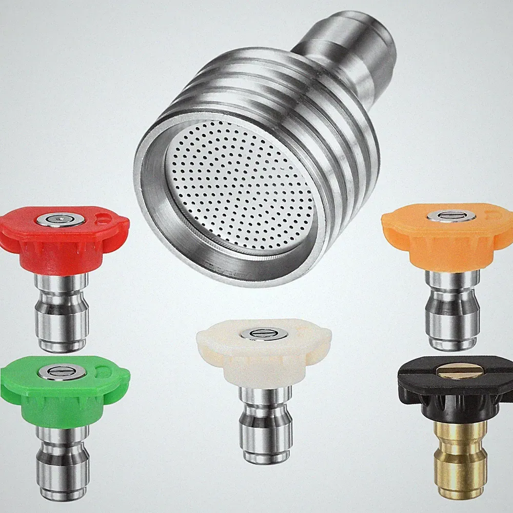 6-Pack 0.4mm Pressure Washer Nozzle Tips for Soft Wash,Multi-Degree Nozzle