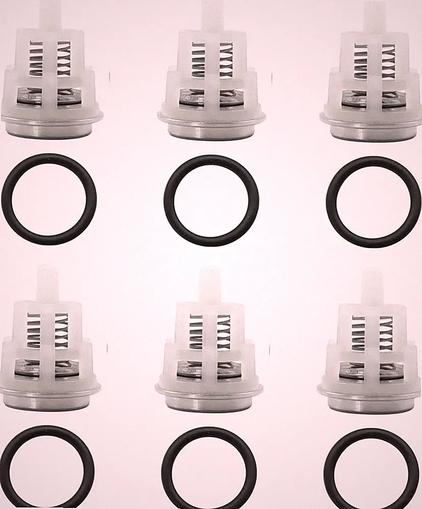 6 PCS Pressure Washer Pump Check Valve Kit for EZ TC TP TX Replaces Kit 123