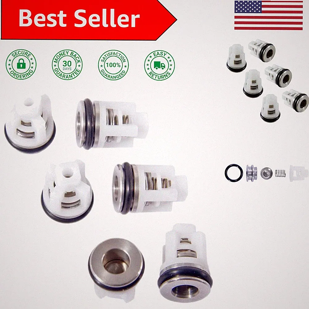 6-Piece Replacement Valve Kit for Simpson Pressure Washer Pumps – Compact Design