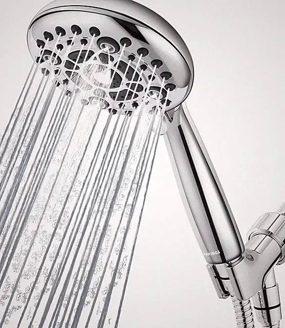 6 Spray Modes High Pressure Handheld Showerhead Set Upgraded 5 Inches Shower Hea