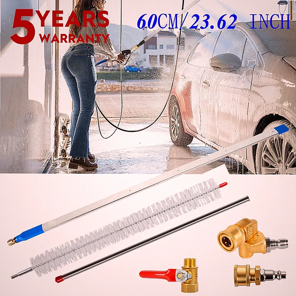 60-100CM Radiator Cleaning Wand Pressure Washer tool for Car Trucks/Rvs,Dual-Use