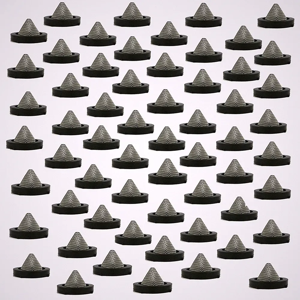 60-Pack - Inlet Tube Screen Filters for Pressure Washer Water Pump Stainless