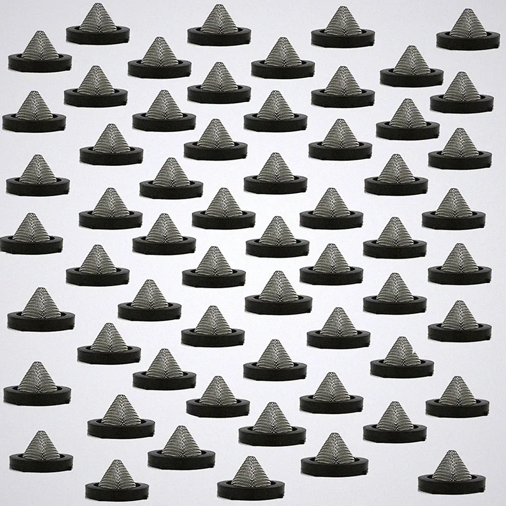 60-Pack - Inlet Tube Screen Filters for Pressure Washer Water Pump Stainless