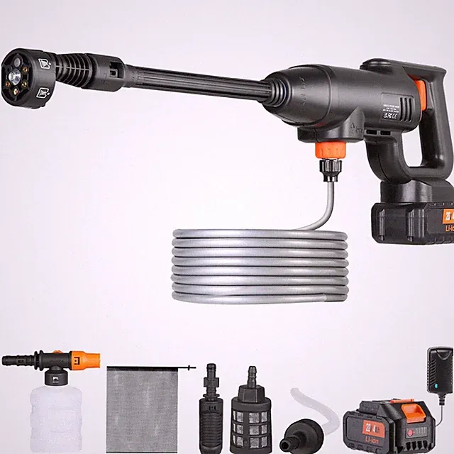 600 PSI Cordless Pressure Washer 1.5 GPM Portable Power Washer
