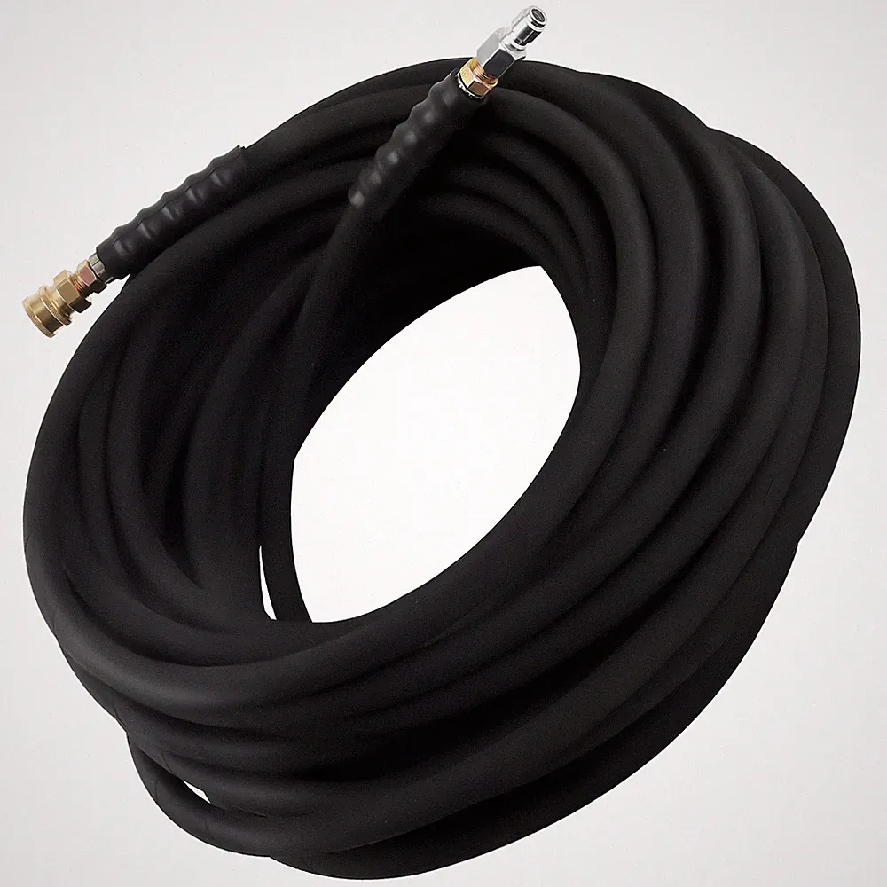 6000psi 100ft x 3/8" Water Pressure Washer Hose 2-Braid for HighTem/Cold Water