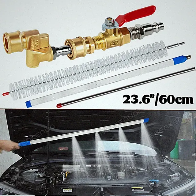 60cm/ 24in Radiator Cleaning Wand Over 2000PSI Portable Pressure Washer Tool NEW