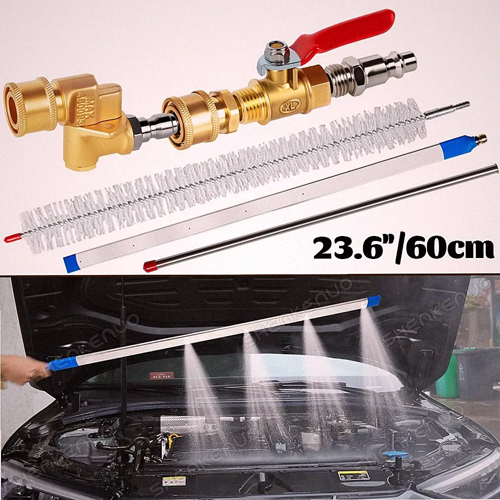 60CM Radiator Cleaning Wand–Pressure Washer Tool for Cars,Trucks & Rvs,Dual-Use