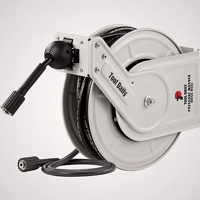 60FT Hose Reel Pressure Washer Auto Rewind