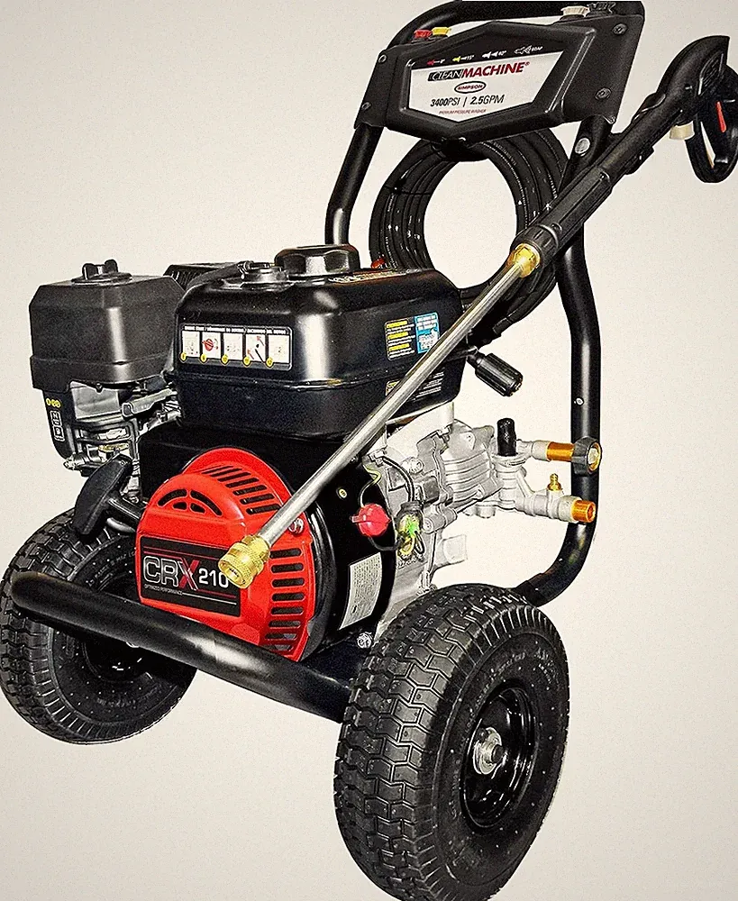 61083 3400 PSI At 2.5 GPM CRX 208CC Cold Water- Gas Pressure Washer