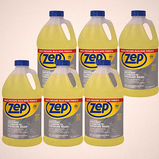 64 Oz. Driveway & Concrete Cleaner Concentrate - 6-Pack Pressure Wash Solution