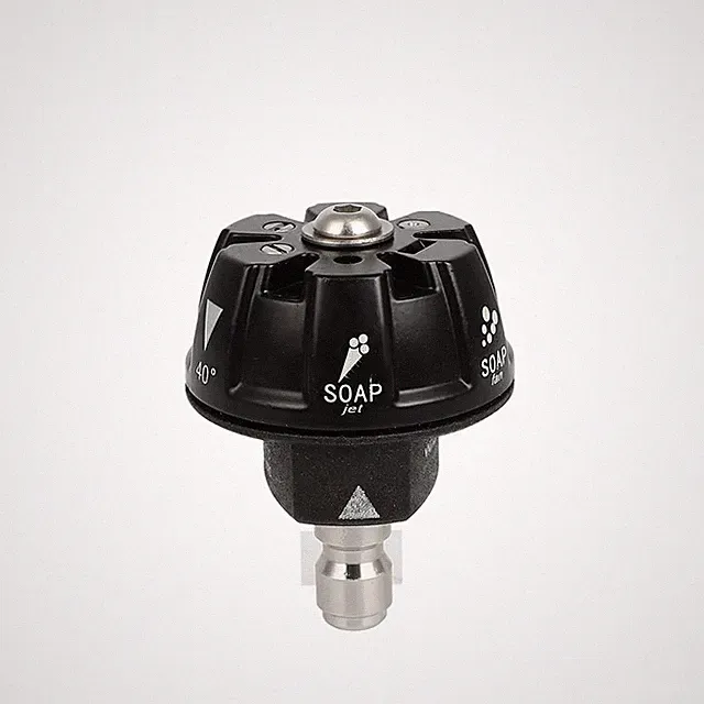6In1 Pressure Washer Nozzle Adjustable 4000PSI 4.0GPM 1/4 Inch Quick Tip