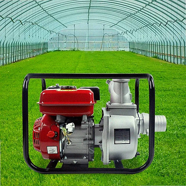 7.5HP 3000W Gas Power Semi-Trash Water Pump High Pressure Garden Irrigation