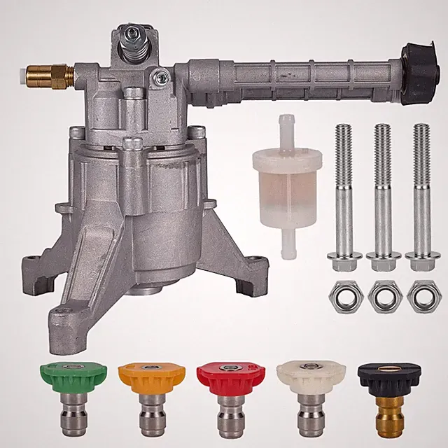 7/8" Shaft Vertical Pressure Washer Pump 2600-3000 PSI @2.5 GPM OEM As Shown