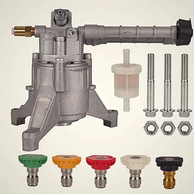 7/8" Shaft Vertical Pressure Washer Pump 2600-3000 PSI @2.5 GPM OEM As Shown