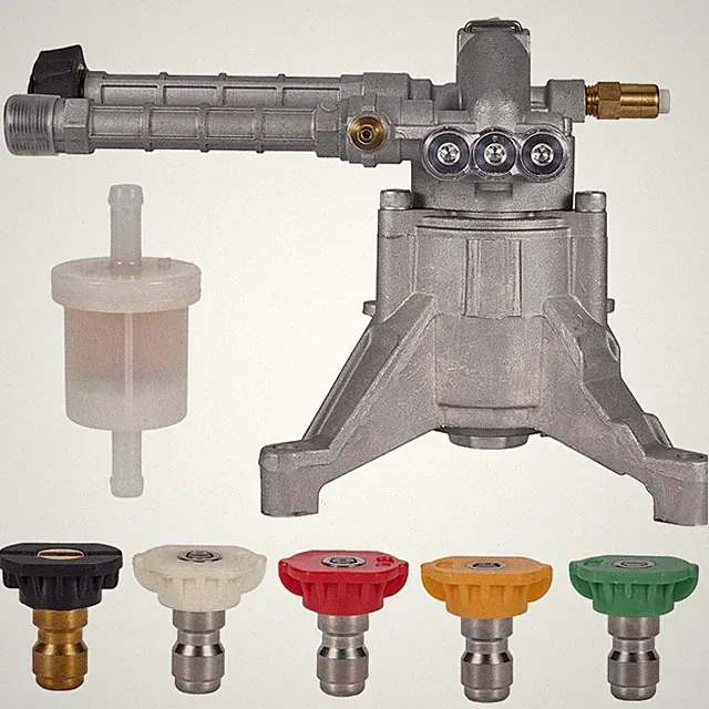 7/8" Shaft Vertical Pressure Washer Pump 2600-3000 PSI @2.5 GPM OEM & Power W...